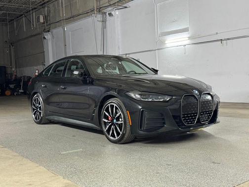 Black Sapphire Metallic 2024 BMW i4 Gran Coupe M50