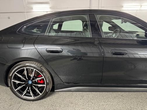 Black Sapphire Metallic 2024 BMW i4 Gran Coupe M50