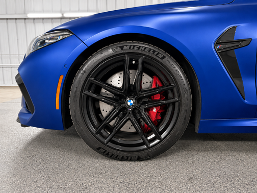 Frozen Marina Bay Blue Metallic 2022 BMW M8 Competition
