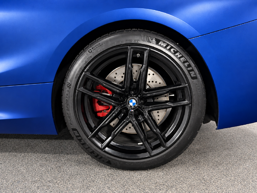 Frozen Marina Bay Blue Metallic 2022 BMW M8 Competition