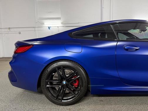 Frozen Marina Bay Blue Metallic 2022 BMW M8 Competition
