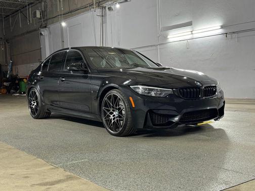 Black Sapphire Metallic 2018 BMW M3 Base