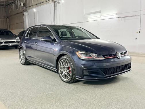 Night Blue 2018 Volkswagen Golf GTI 2.0T Autobahn 4-Door