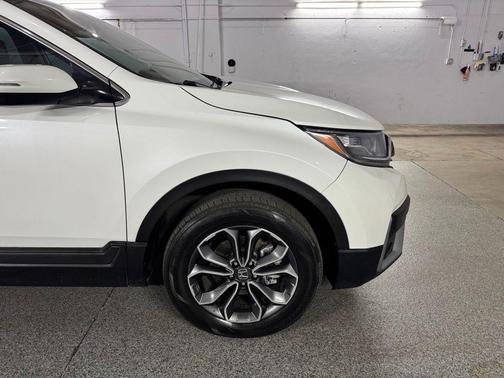 Platinum White Pearl 2021 Honda CR-V AWD EX