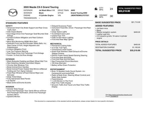 2020 Mazda CX-5 Grand Touring