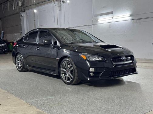 Crystal Black Silica 2016 Subaru WRX Limited