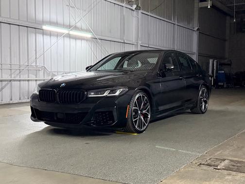 Black Sapphire Metallic 2023 BMW M550 i xDrive