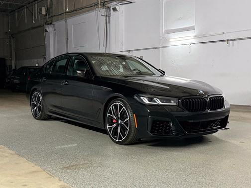 Black Sapphire Metallic 2023 BMW M550 i xDrive