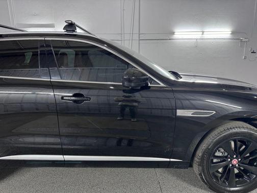 Santorini Black 2021 Jaguar F-PACE R-Dynamic S P400 AWD Automatic