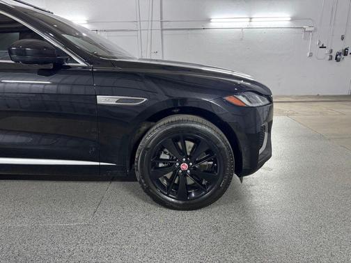 Santorini Black 2021 Jaguar F-PACE R-Dynamic S P400 AWD Automatic