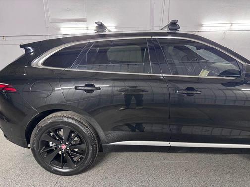Santorini Black 2021 Jaguar F-PACE R-Dynamic S P400 AWD Automatic