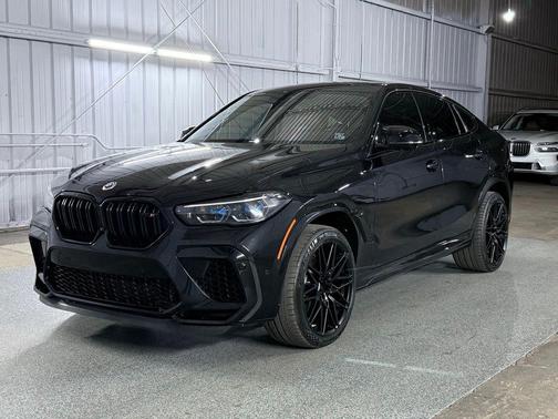 Black Sapphire Metallic 2023 BMW X6 M Base