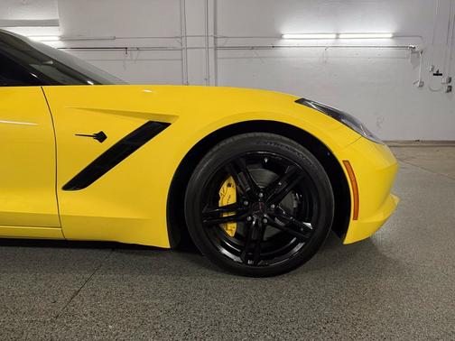 Corvette Racing Yellow Tintcoat 2017 Chevrolet Corvette Stingray
