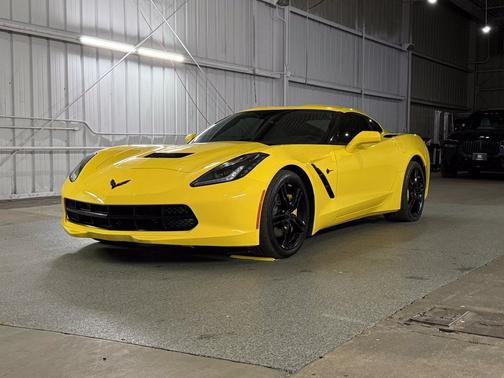 Corvette Racing Yellow Tintcoat 2017 Chevrolet Corvette Stingray