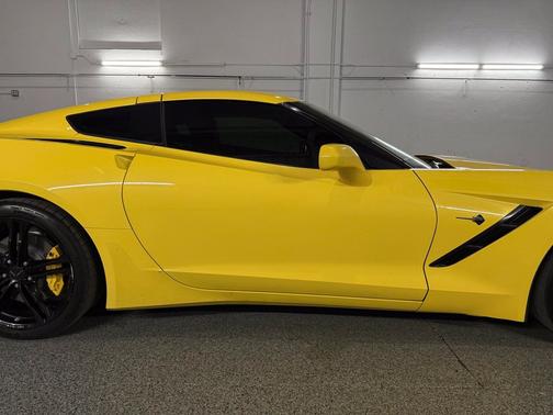 Corvette Racing Yellow Tintcoat 2017 Chevrolet Corvette Stingray