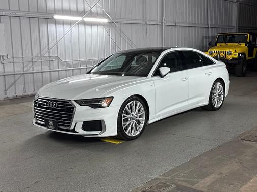 Glacier White Metallic 2019 Audi A6 3.0T Prestige