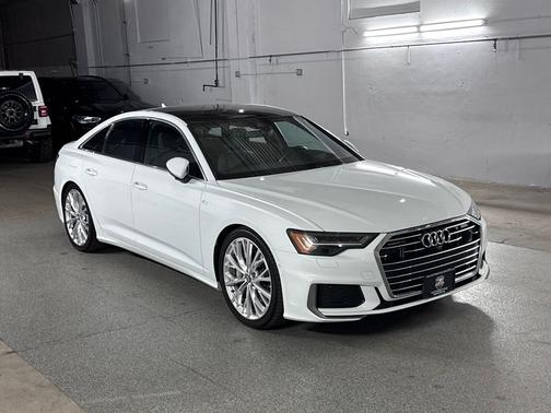 Glacier White Metallic 2019 Audi A6 3.0T Prestige