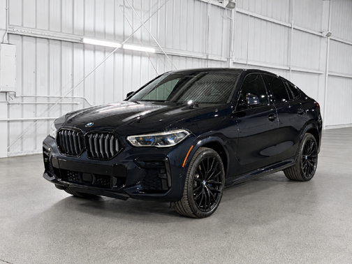 Carbon Black Metallic 2022 BMW X6 xDrive40i