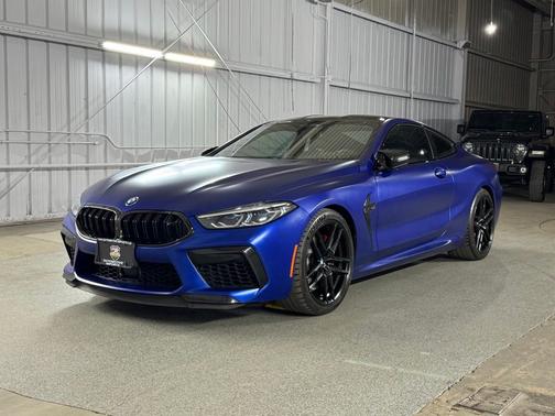 Frozen Marina Bay Blue Metallic 2022 BMW M8 Competition