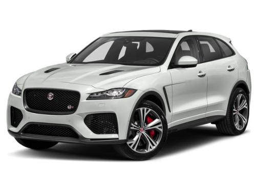 Blue 2020 Jaguar F-PACE SVR P550 AWD Automatic