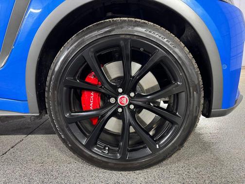 Blue 2020 Jaguar F-PACE SVR P550 AWD Automatic