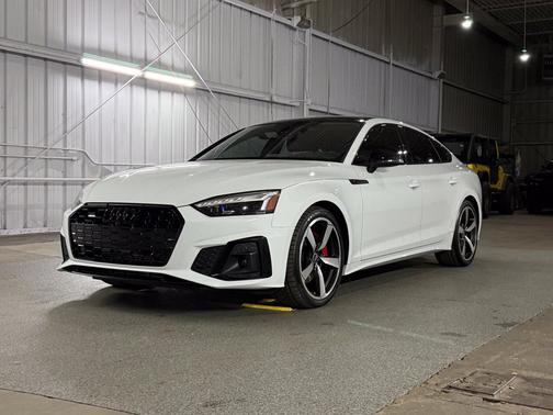 Glacier White Metallic 2023 Audi A5 45 S line Premium Plus