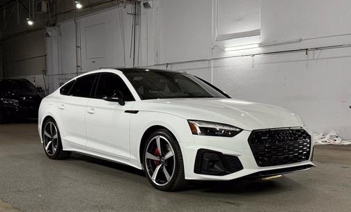 Glacier White Metallic 2023 Audi A5 45 S line Premium Plus