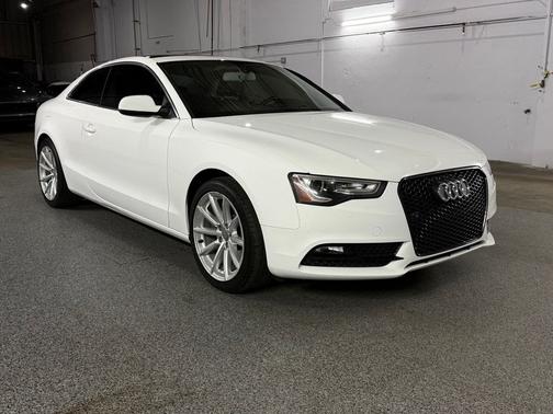 Ibis White 2015 Audi A5 2.0T Premium