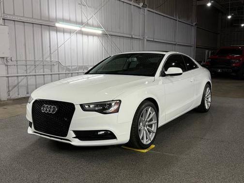 Ibis White 2015 Audi A5 2.0T Premium