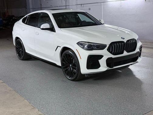 Alpine White 2023 BMW X6 xDrive40i