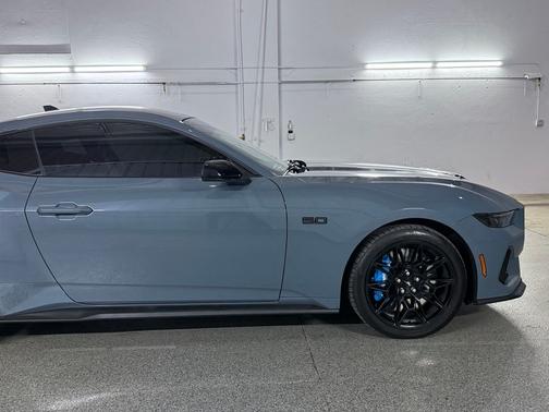 Vapor Blue 2024 Ford Mustang GT Premium