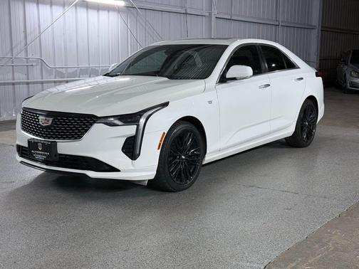 Summit White 2021 Cadillac CT4 Premium Luxury