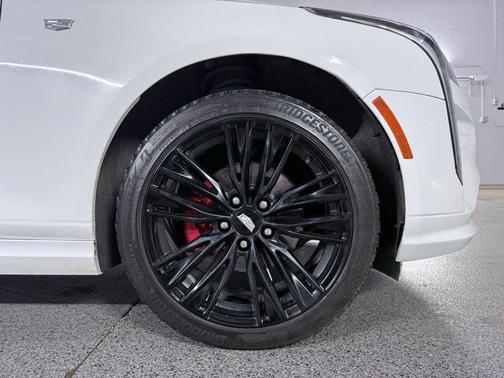 Summit White 2021 Cadillac CT4 Premium Luxury