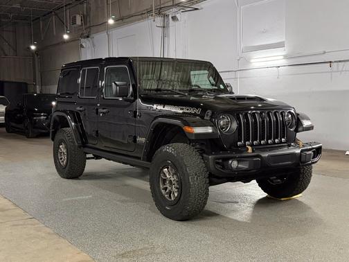 Black Clearcoat 2021 Jeep Wrangler Unlimited Rubicon 392