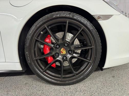 White 2014 Porsche 911 Targa 4S