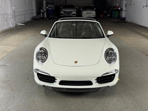 White 2014 Porsche 911 Targa 4S