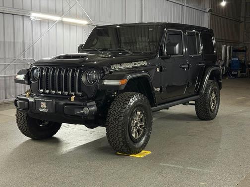 Black Clearcoat 2021 Jeep Wrangler Unlimited Rubicon 392