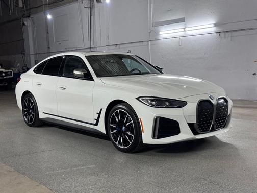 Alpine White 2024 BMW i4 Gran Coupe M50