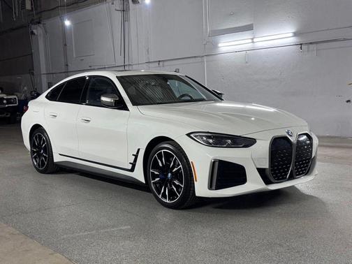Alpine White 2024 BMW i4 Gran Coupe M50