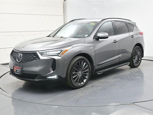 Liquid Carbon Metallic 2022 Acura RDX A-Spec Advance Package