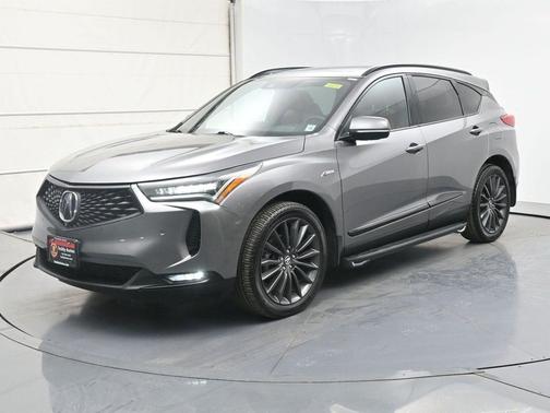 Liquid Carbon Metallic 2022 Acura RDX A-Spec Advance Package