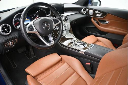 Brilliant Blue 2017 Mercedes-Benz C-Class C 300 4MATIC