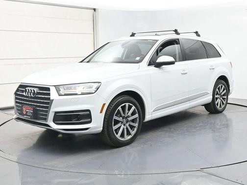 Glacier White Metallic 2018 Audi Q7 3.0T Prestige