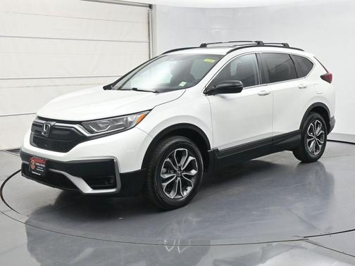 Platinum White Pearl 2022 Honda CR-V AWD EX-L