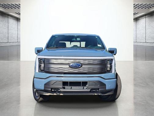 AZURE GRAY METALLIC TRICOAT 2023 Ford F-150 Lightning LARIAT