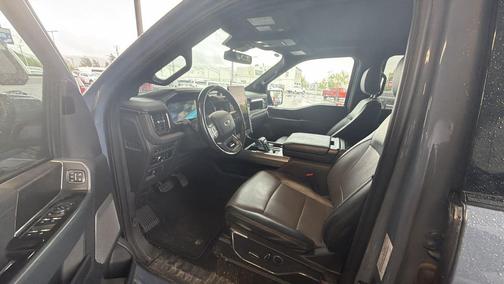 AZURE GRAY METALLIC TRICOAT 2023 Ford F-150 Lightning LARIAT