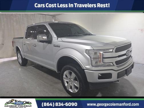 Ingot Silver 2019 Ford F-150 Platinum