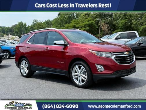 Cajun Red Tintcoat 2020 Chevrolet Equinox Premier w/2LZ