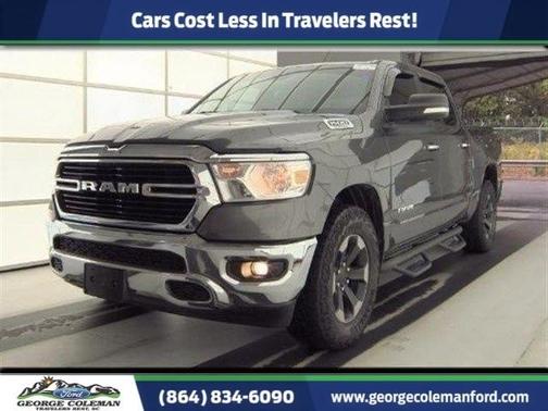 Granite Crystal Metallic Clearcoat 2019 RAM 1500 Big Horn