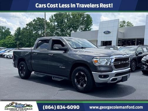 Granite Crystal Metallic Clearcoat 2019 RAM 1500 Big Horn